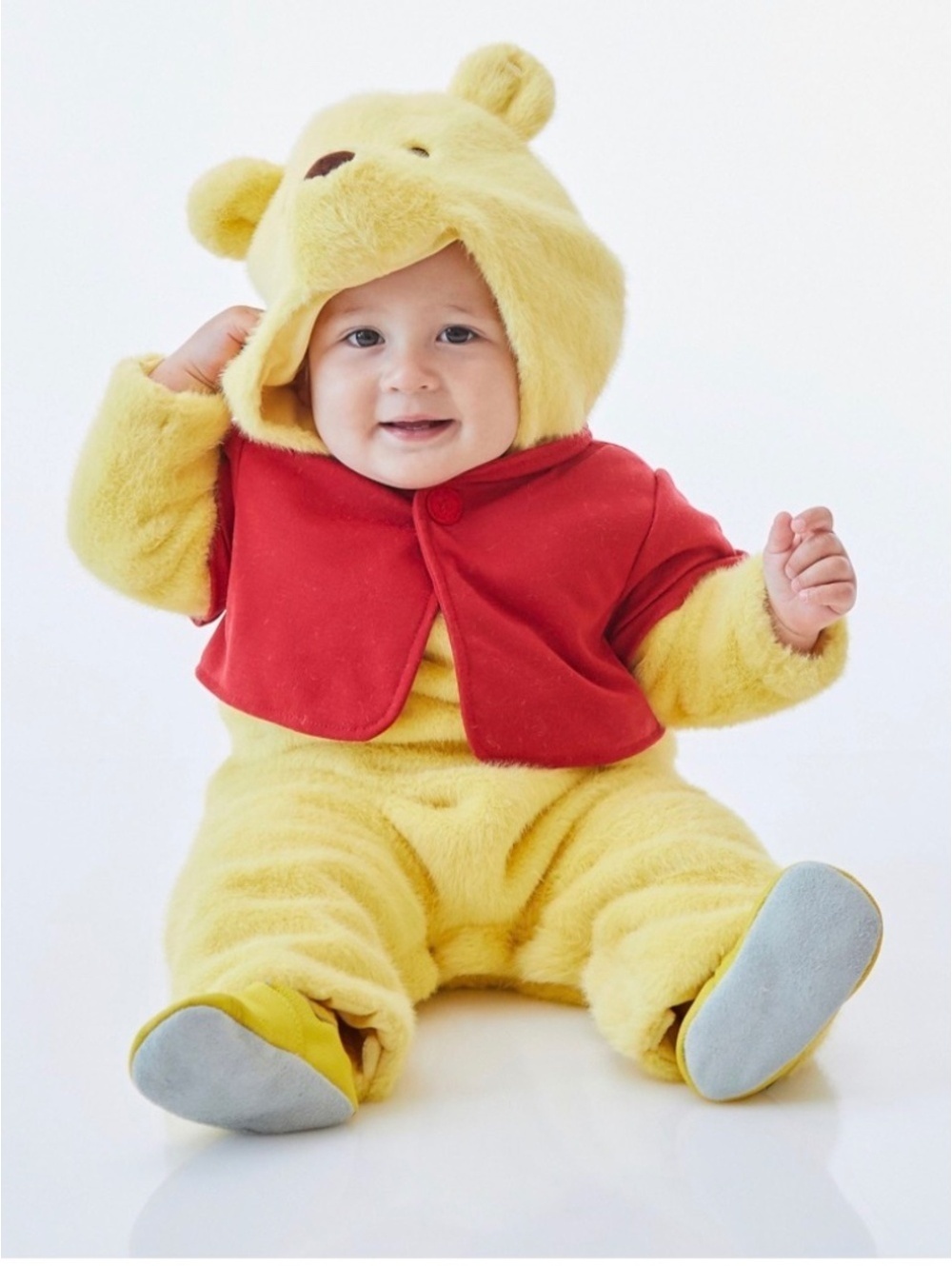 NWOT Pottery Barn Kids Winnie the Pooh Baby Costume 6-12 Months Disney Halloween
